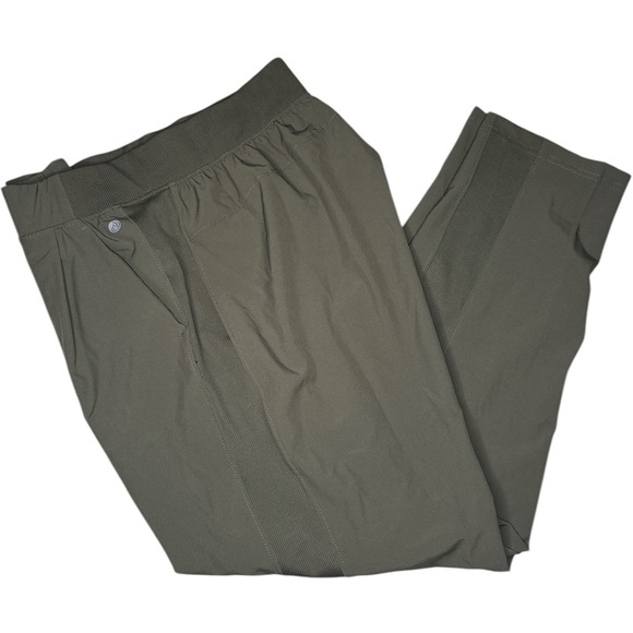 Apana Women’s Olive Green Tapered Active Pull on Pants - Picture 1 of 7